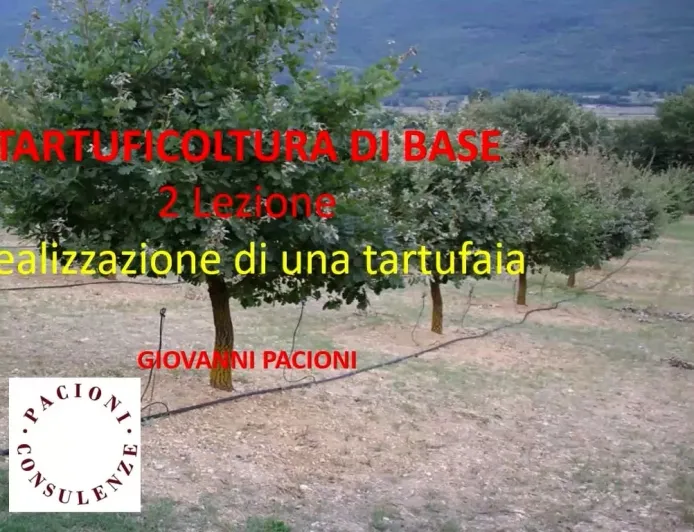 REALIZZAZIONE DI UNA TARTUFAIA - TARTUFICOLTURA DI BASE